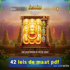 42 leis de maat pdf